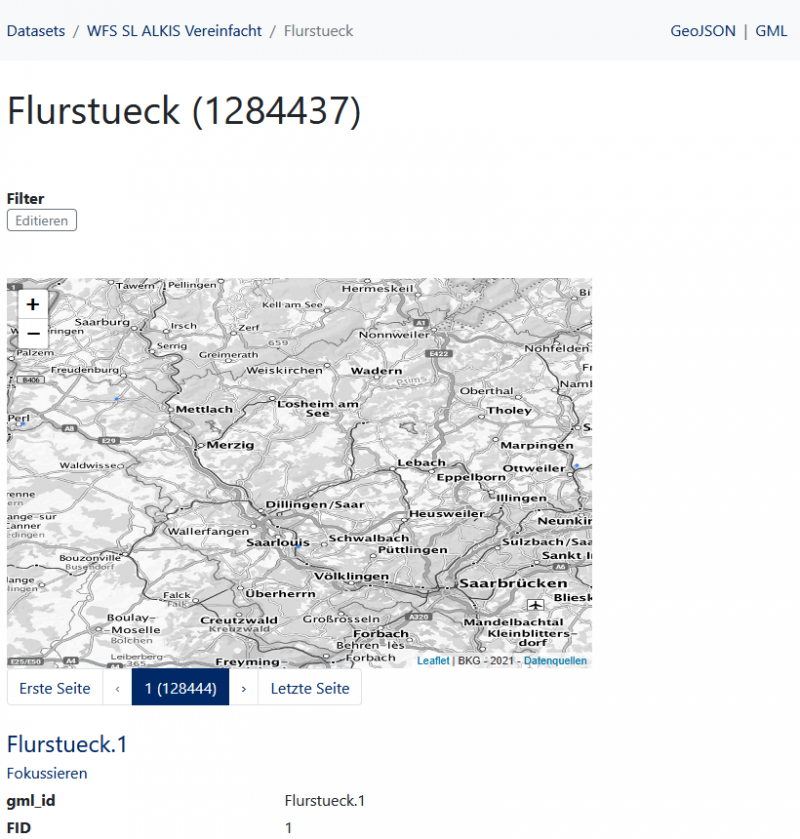 OGC API-Features Interface