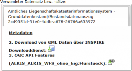 Downloadmöglichkeiten ALKIS über Kartenviewer